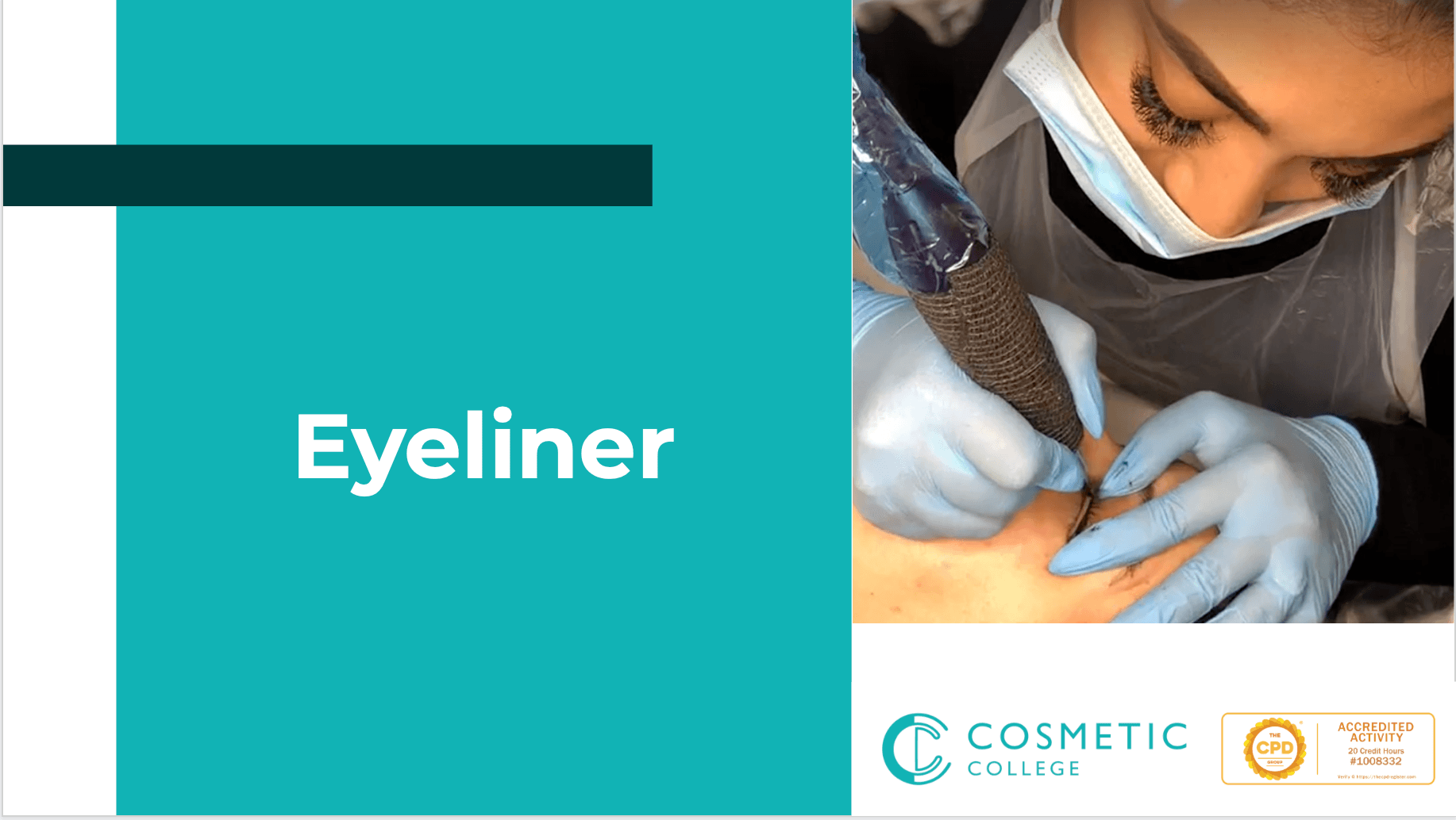 Eyeliner & Lash Enhancement Masterclass Training